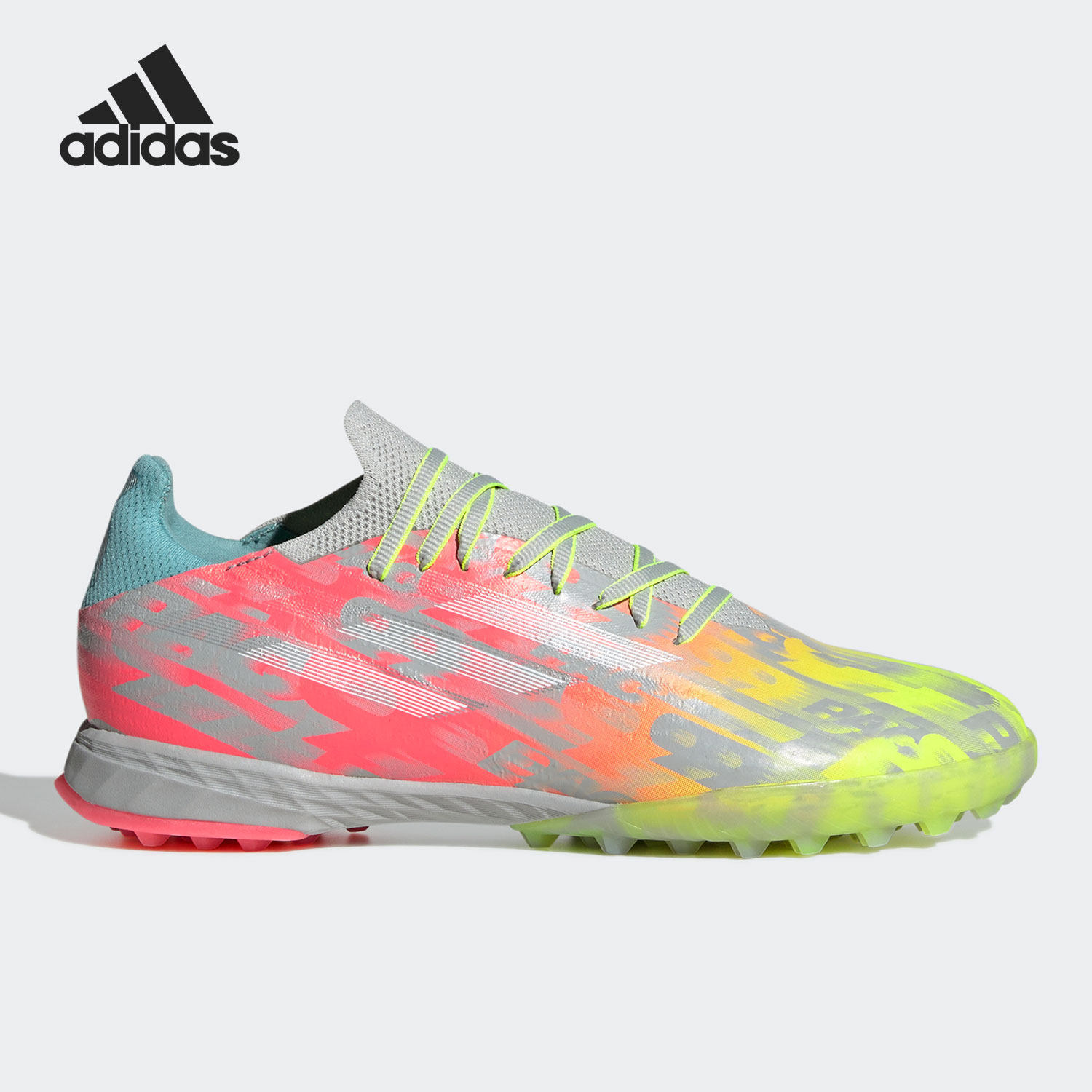adidas阿迪达斯正品xspeedflow1tf男硬人造草坪足球鞋gx3771
