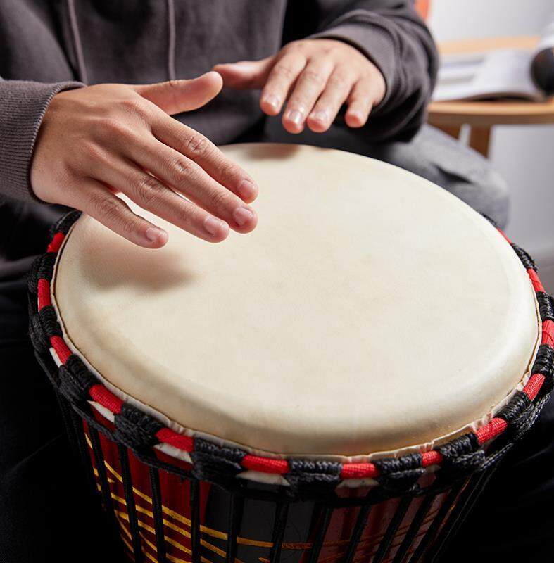 鼓面家庭通用打击击鼓配乐响亮打鼓实用鼓架非洲鼓
