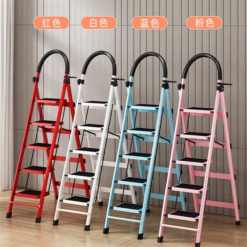 加厚折叠梯人字梯爬梯伸缩家用安全梯升降梯室内楼梯多功能便携
