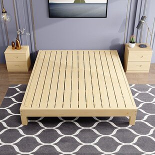 高床架实木床现代简约主卧上档次双人2021年新款一米八的床简易