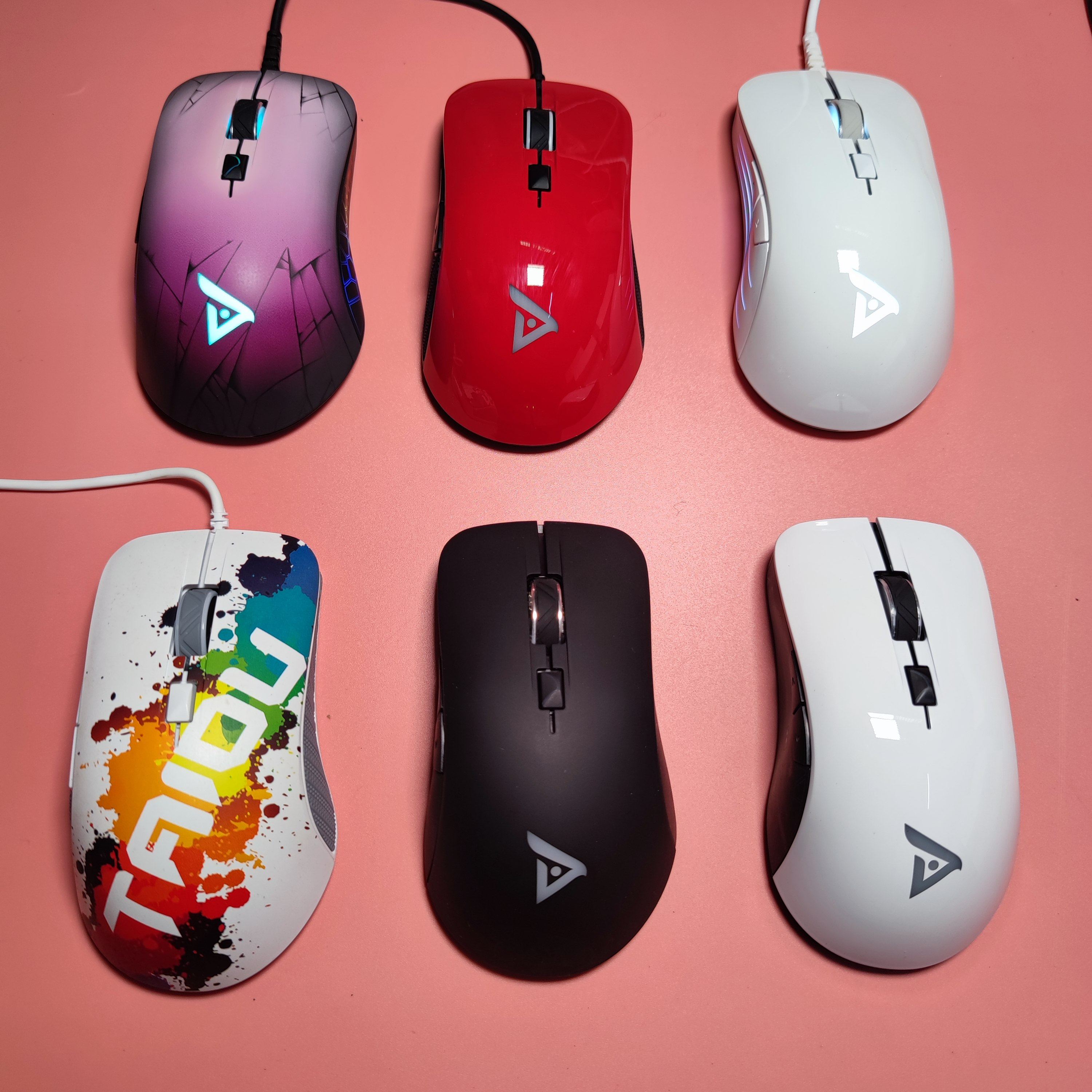 钛度有线无线游戏鼠标英雄联盟吃鸡lol rgb宏 电竞者 预言者 守望