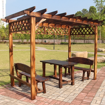 小木亭户外防腐木图片