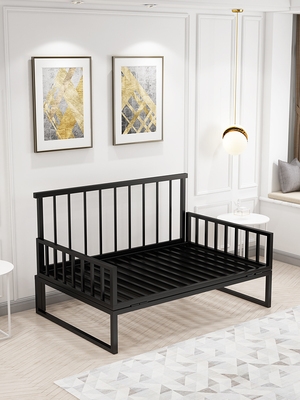 金属折叠沙发床图片