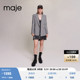 Maje Outlet女装时尚双排扣洋气千鸟格西装西服外套MFPVE00507