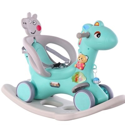 小木马可滑行小马摇摇车婴儿摇摇椅两用车户外坐骑摇摇马婴幼儿.