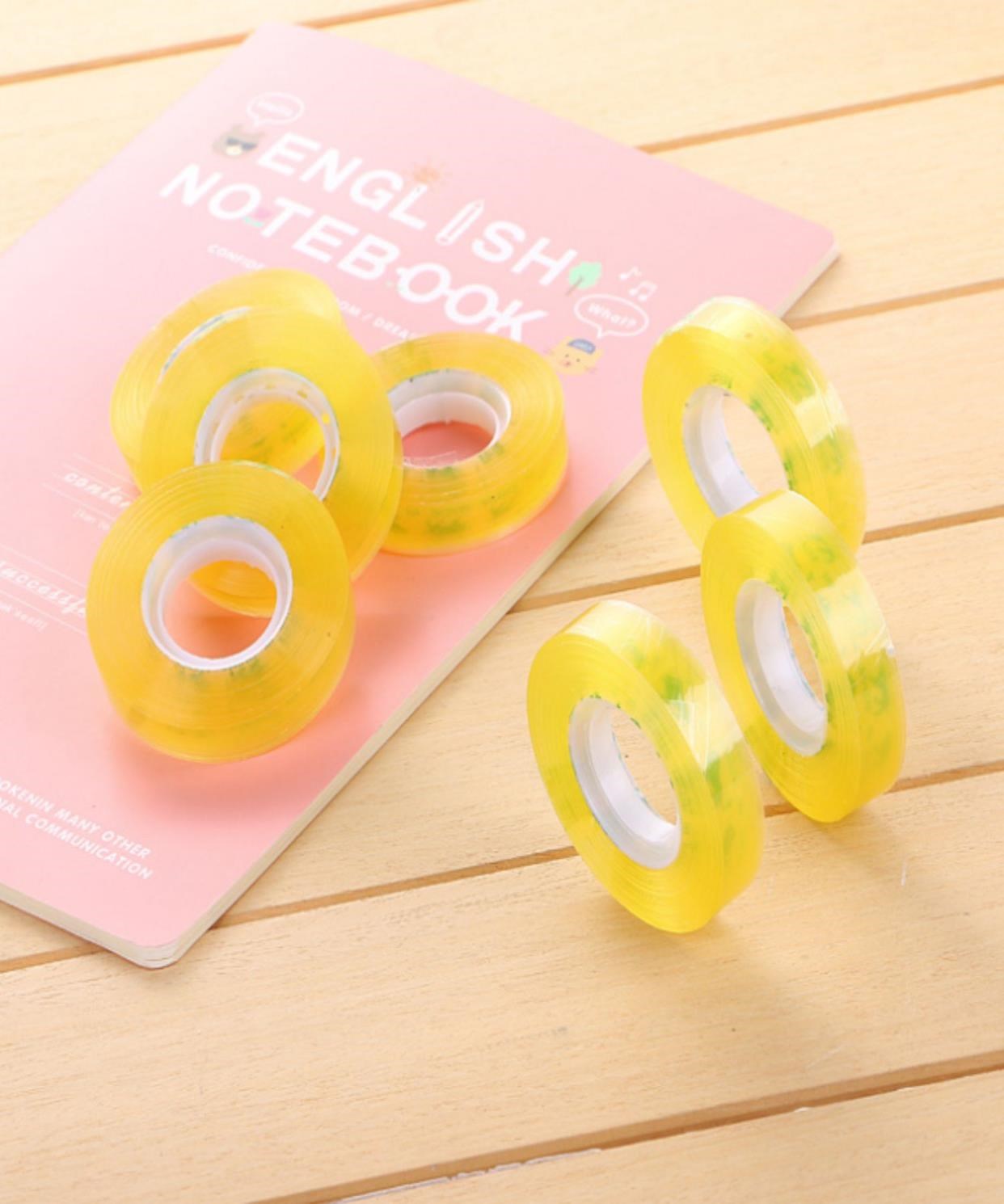 5cm2cm透明胶带外卖包装小号胶布小胶带批发