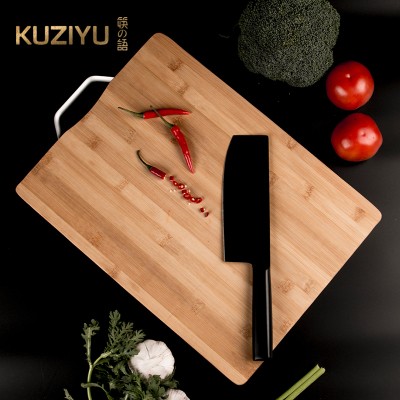 加厚竹木砧板竹制厨房用具切菜板擀面板家用案板家庭套装