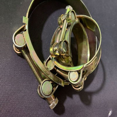 加厚箍铁管卡箍易卡子卡上k手水管管油管箍夹抱固定镀锌喉管箍