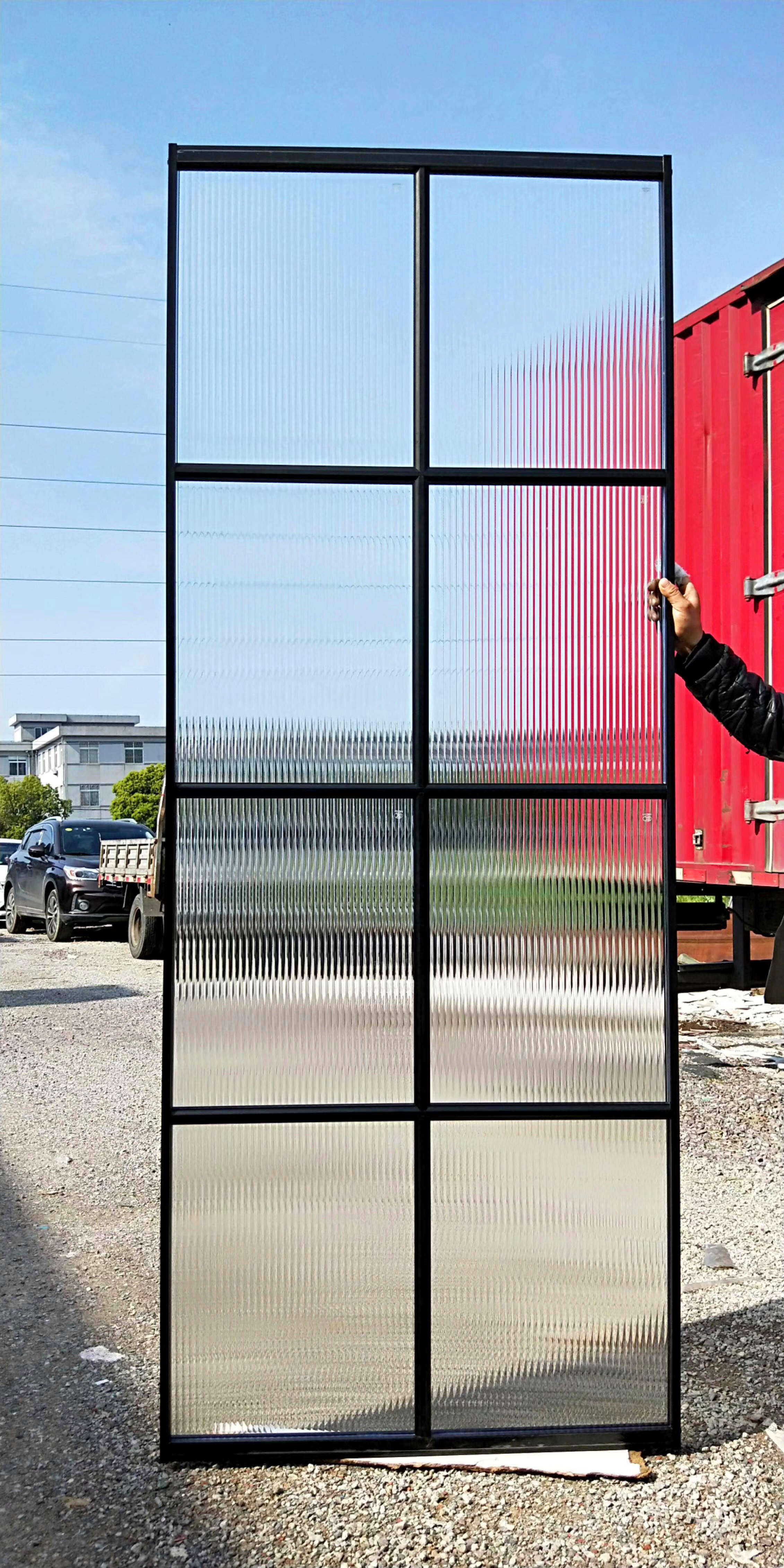 单玻隔断玄关长虹8格条玻璃门钢化屏风卫生间移门背景墙中空优惠券