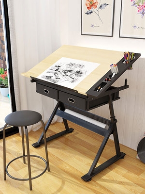 儿童画桌椅图片