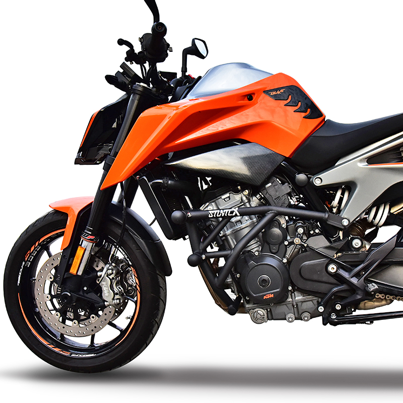 适配ktm790duke70护杠保险杠改装防摔棒防摔胶护架防摔架
