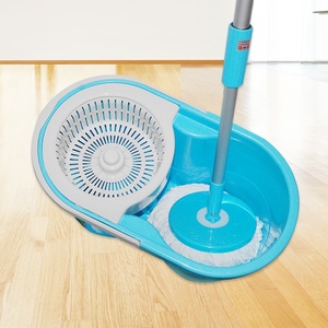 懒人拖把免手洗家用带桶手压图片