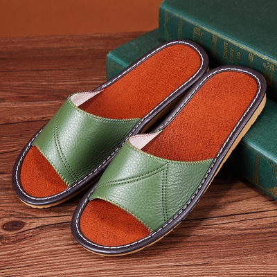 男女夏季居家皮拖鞋情侣室内地板家居鞋防滑包边男士韩版凉拖鞋