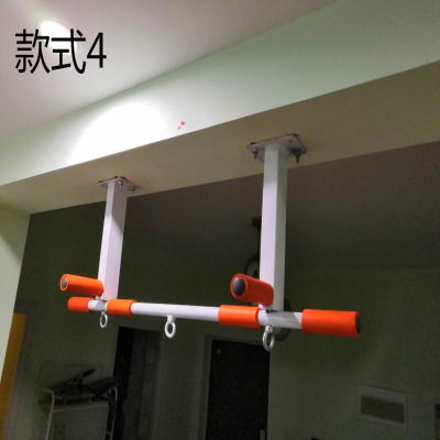 吊顶单杠梁上单杠引体向上侧装单杠室内单杠家用门上单杠