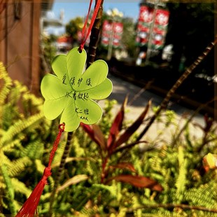 植树节挂牌幼儿园小学生户外植树节防水挂牌儿童手写许愿卡吊卡树