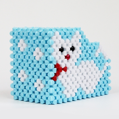 串珠珠子编q织盒珠专用散收纳材料手工包笔筒diy课桌学生亚克力