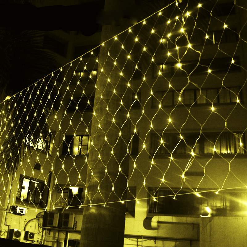 户外防水led小彩灯串灯闪灯网灯树灯冰条灯渔网灯婚庆节日装饰灯