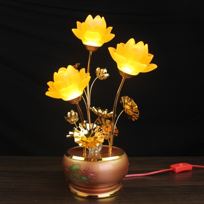 莲花灯台灯价格