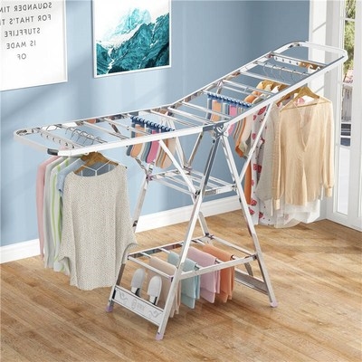 衣服架子家用挂衣架布的图片