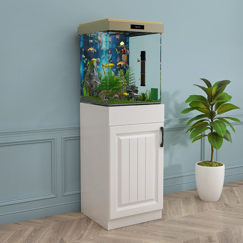 鱼缸底柜客厅中小型鱼缸柜鱼缸底座鱼缸架子水族箱欧式鱼缸地柜