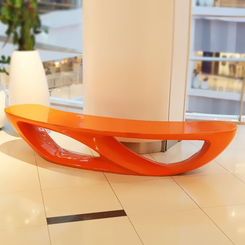 热销玻璃钢休闲椅_玻璃钢商场休闲座椅户外鹅卵石坐凳美陈公共休息