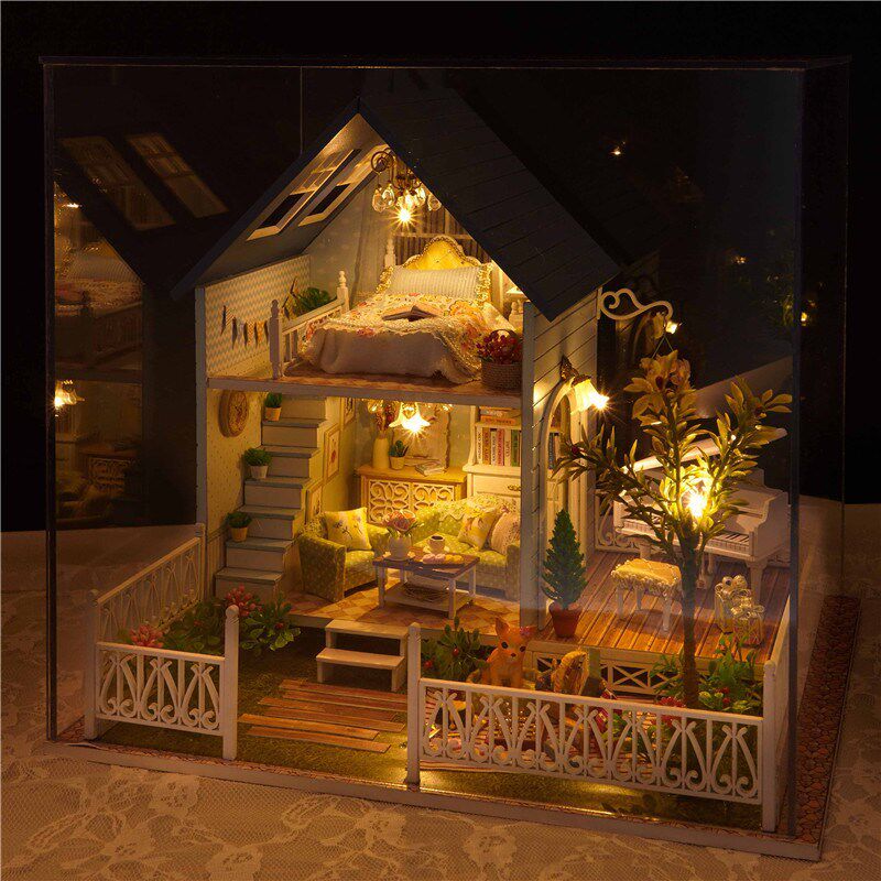 diy小屋公主房女孩手工制作