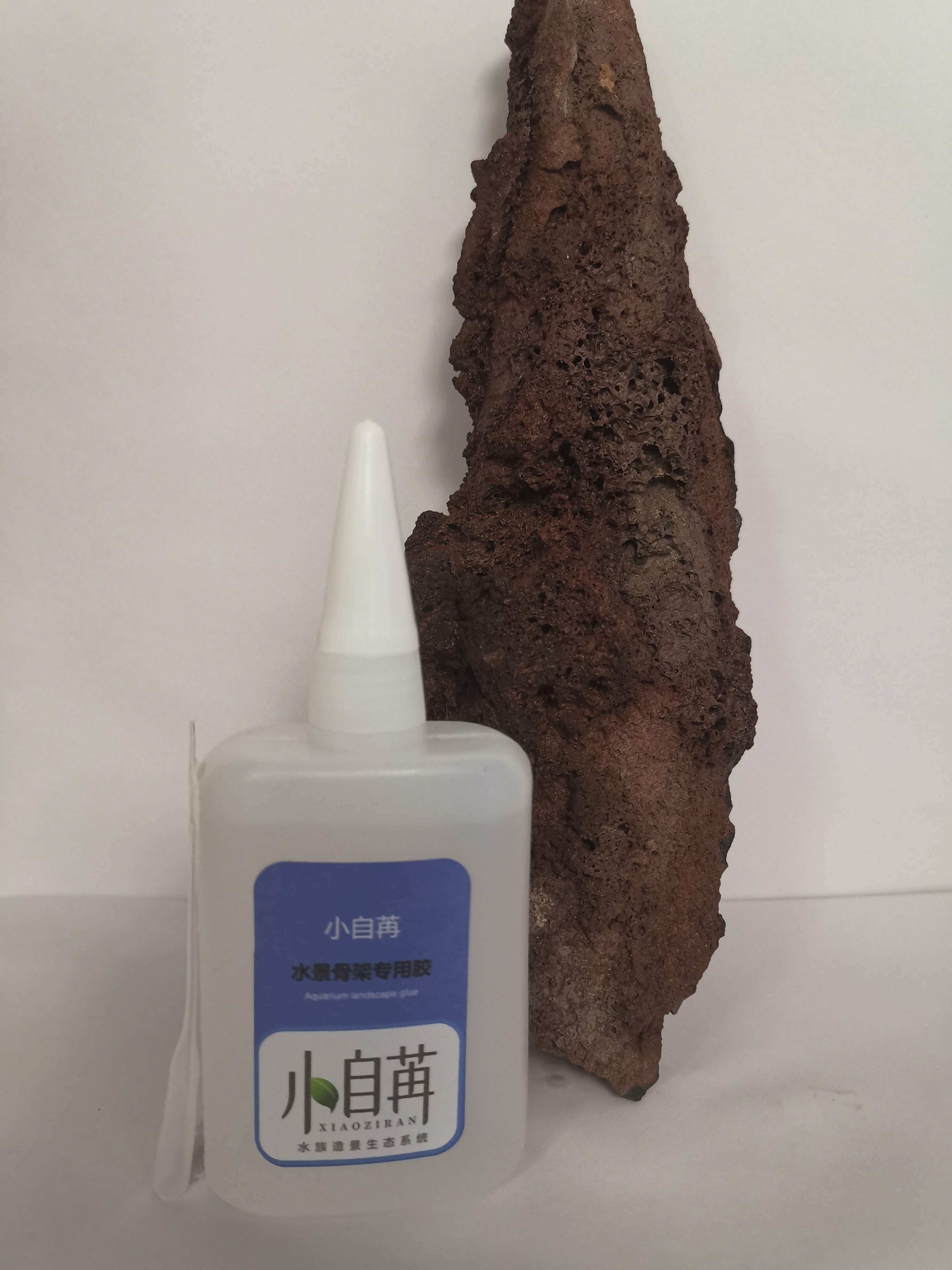 热销青龙石发泡胶_鱼缸水景骨架胶造景胶粘石头粘木头沉木发泡流沙