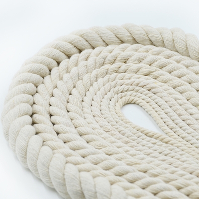 2021三股棉线彩色棉绳粗装i饰米白麻绳捆绑绳子diy手工编织尼龙绳