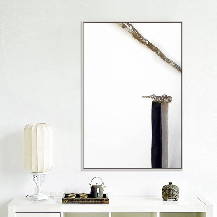 北欧风格装饰画后现代简约墙壁挂画个性组画极简创意建筑窗户门窗