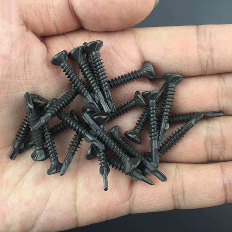 1022高强度自攻螺丝a料35干壁钉硅钙板刮削墙板钉黑螺丝