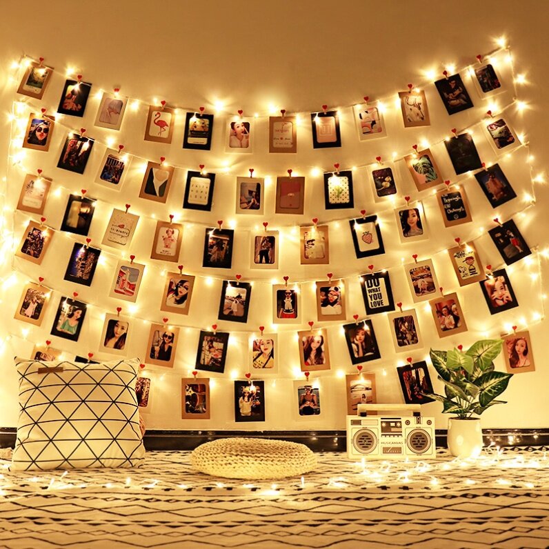 相片墙贴挂墙照片墙背景板照片墙装饰自粘贴网红照片墙装饰一面墙