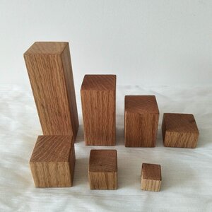 i橡木块垫q高实木柜脚腿垫实木硬木方木片原木料木块diy手2022