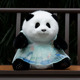 西柚熊猫 熊猫玩偶服饰衣服重回汉唐联名款 仿真毛绒玩具公仔汉服