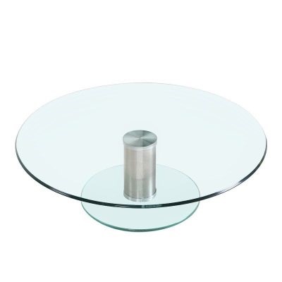 钢化玻璃圆桌转盘餐厅图片