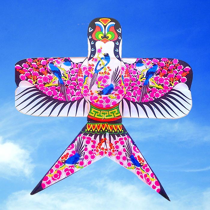 潍坊传统风筝竹子骨架手工沙燕喜鹊登梅中国风纸鸳双龙戏珠