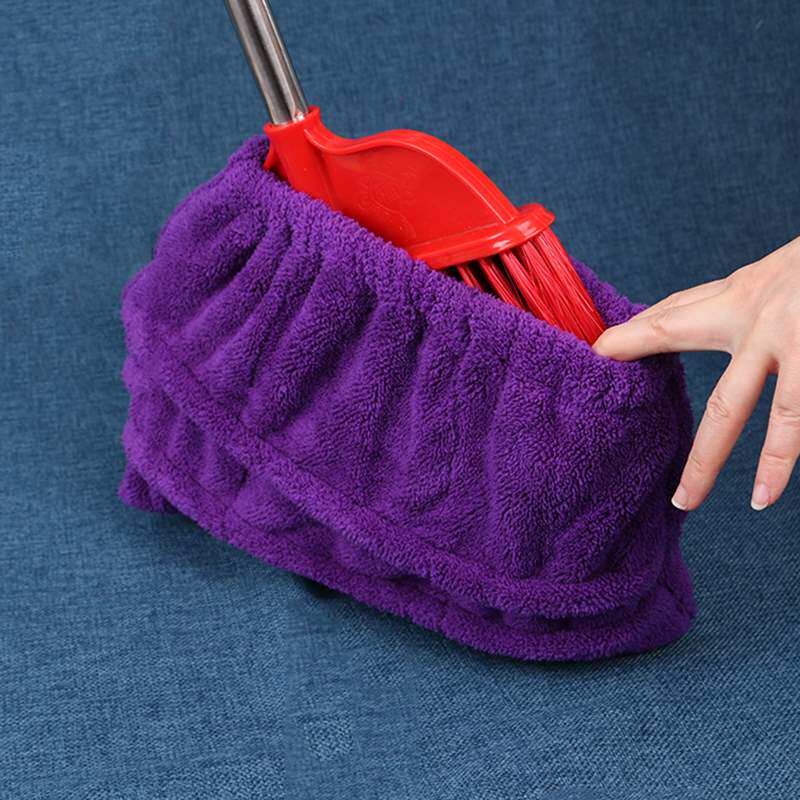 家用多功能懒人扫把头套笤帚布软毛拖把布扫地清理吸水吸头发神器