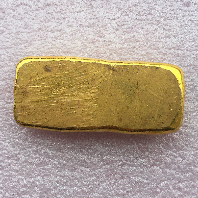 袁大头_古钱币收藏民国金条金锭袁大头金锭铜金锭工艺品摆件包邮优惠