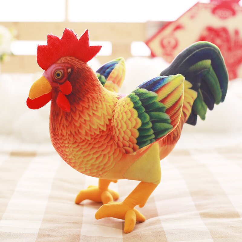 模型毛绒布艺类玩具更新时间:2022年04月21日可爱仿真大公鸡老母鸡