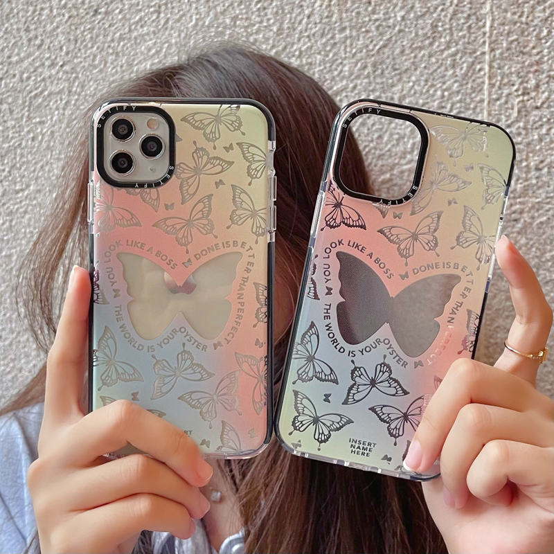 CASE炫彩蝴蝶適用iPhone13Pro蘋果12Promax手機殼11潮牌xs防摔xr8在類目 3C數碼配件, 手機配件, 手機保護套/殼中 - 來自Buy2taobao.com提供專業的淘寶代購服務