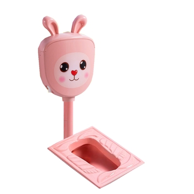 幼儿园蹲便器/小孩蹲盆儿童蹲便彩色蹲坑防臭弯小便小号蹲坑
