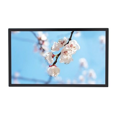 65寸壁挂广告机电容触摸户外液晶广告机高n清分屏网络播放器