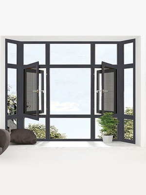 中空钢化玻璃隔音窗图片