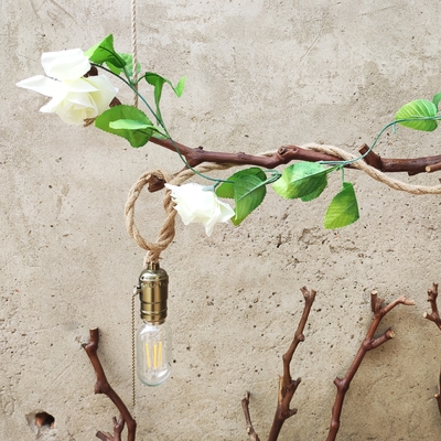 20c21干树枝灯架装饰北欧风原木造景枯木树干挂件干枝吊灯造型壁.