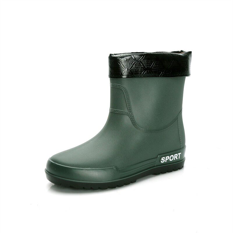 软底鞋中筒雨尚成人防滑防u水女款d雨鞋轻便款短透明时靴水桶鞋