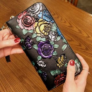 【花朵钱包拉链图片】花朵钱包拉链图片大全_好便宜网