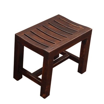 浴室凳子洗澡凳成人实木图片