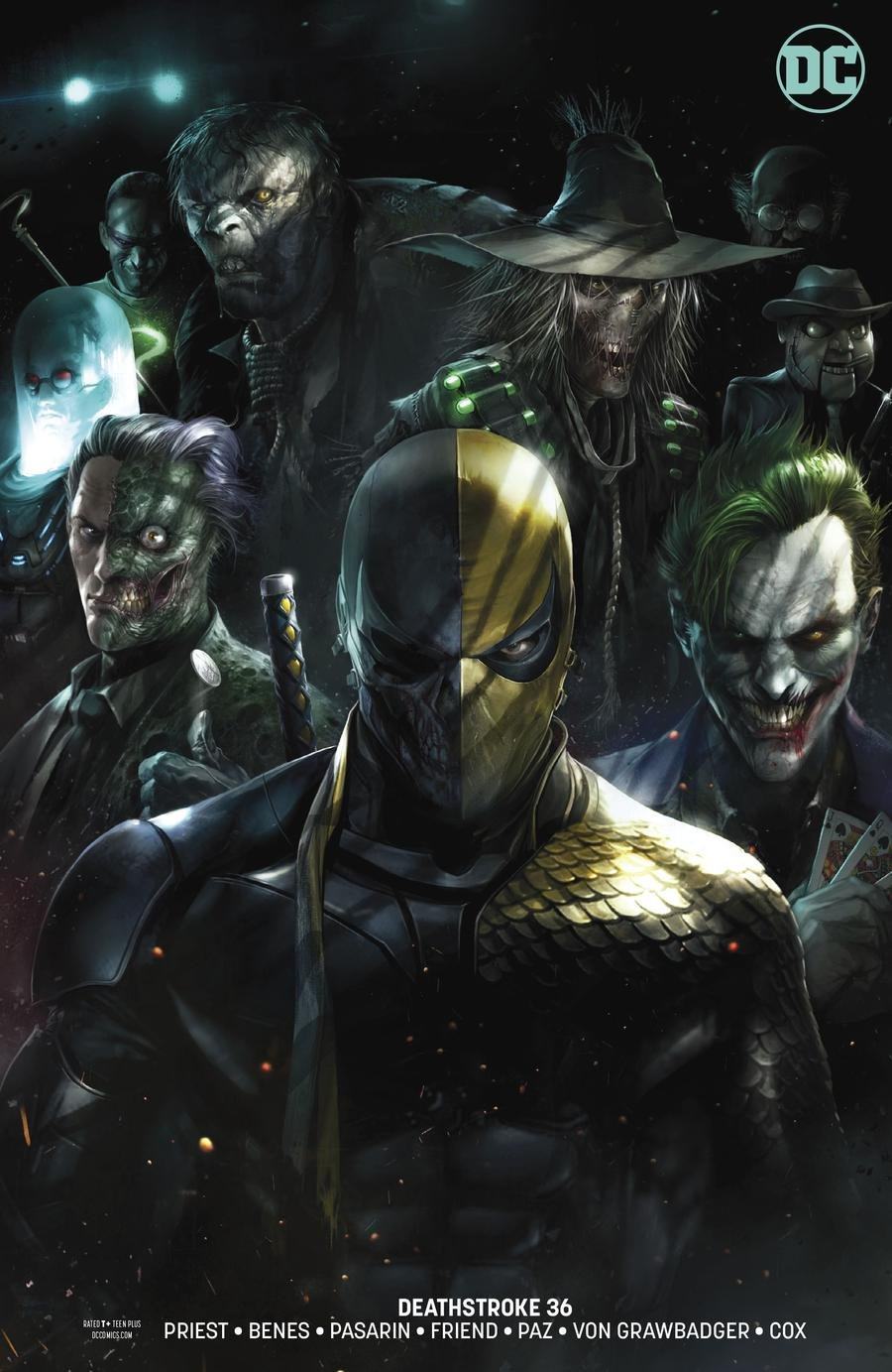 丧钟deathstrokefrancescomattina变体海报动漫挂件