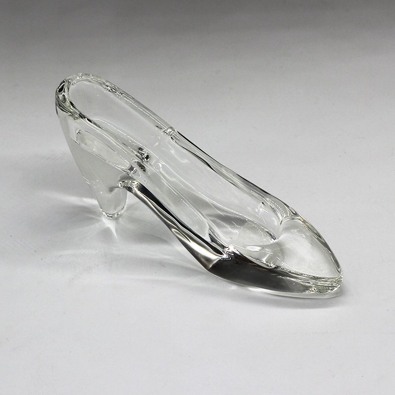 灰姑娘的水晶鞋_灰姑娘的水晶鞋高跟透明玻璃鞋摆件纪念送闺蜜七夕