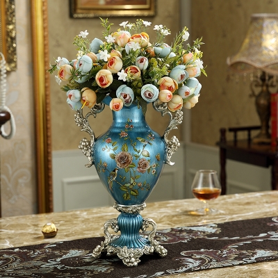 欧式花瓶奢华美式复古图片
