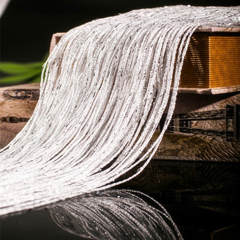 银丝线帘加密t卧室门帘玄关挂帘风水帘客厅装饰窗帘隔断流苏帘子